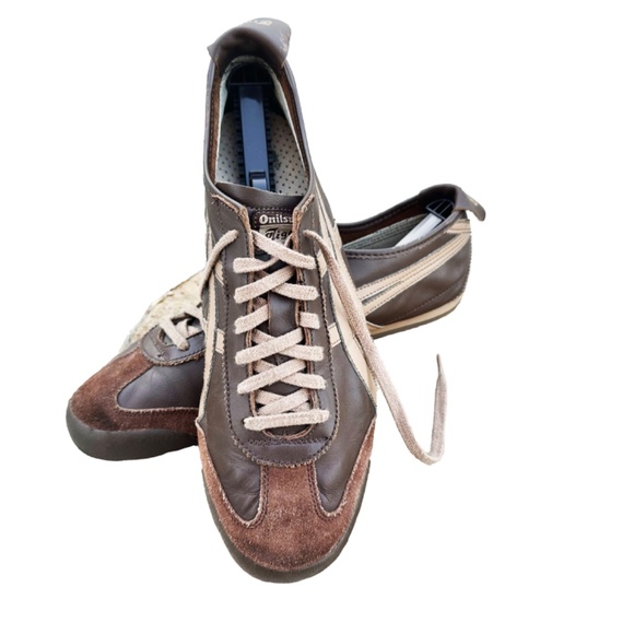 Onitsuka Tiger Leather sneakers.Size 14. Preowned. - Picture 6 of 9